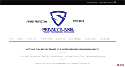 Desktop Screenshot of privacytunnel.com